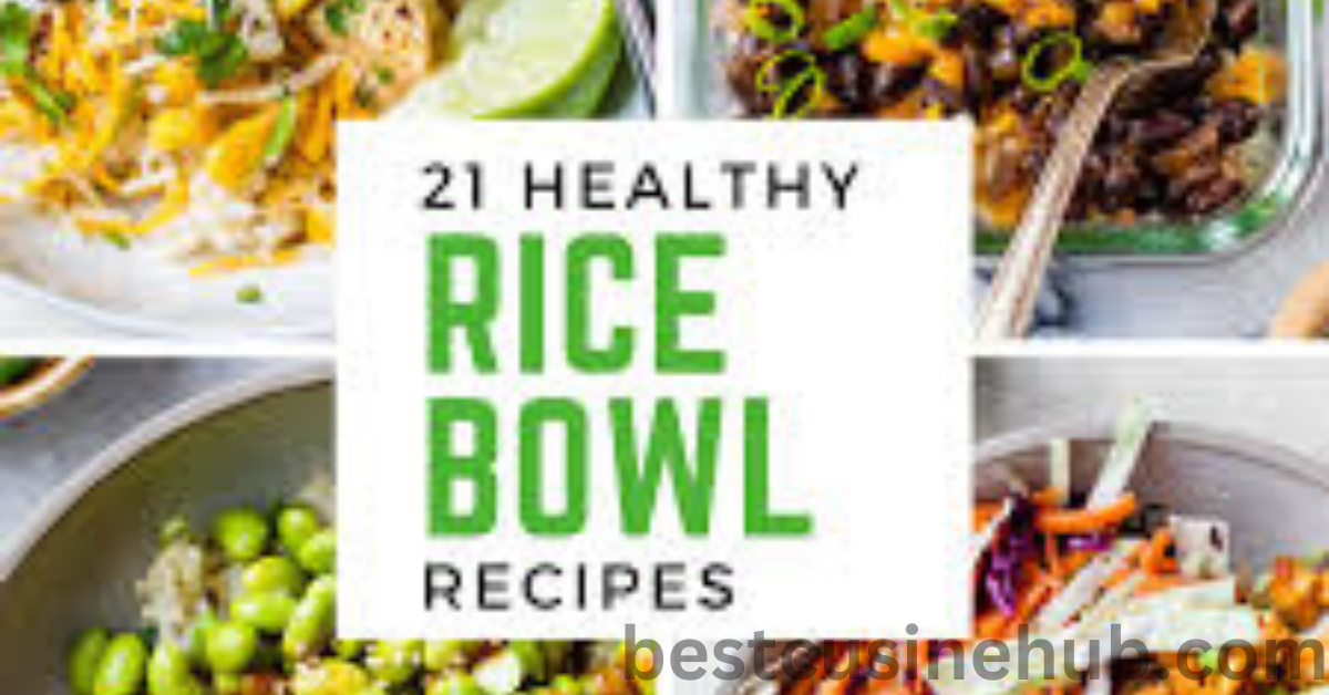 Rice bowls
